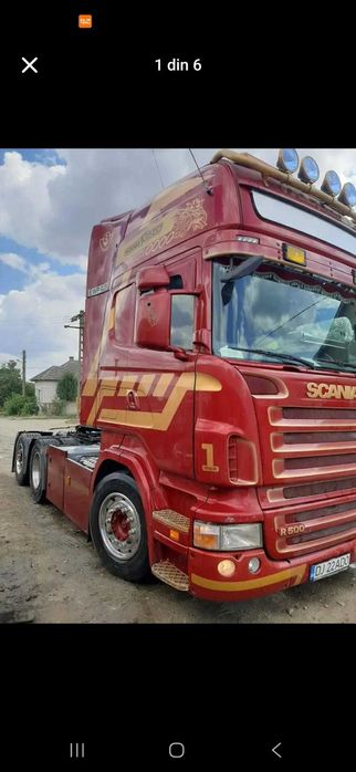 Cap tractor Scania R 500