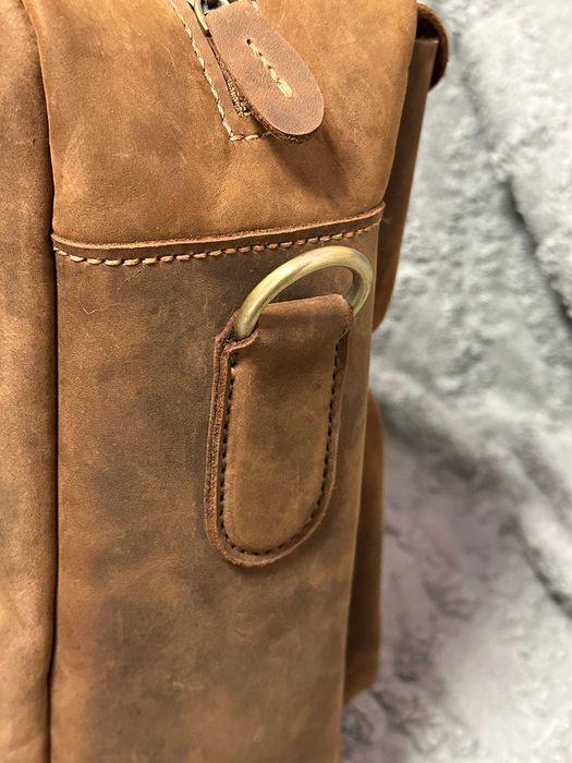 Кожаная сумка ручной работы