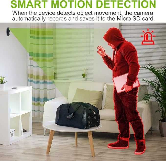 HD 1080P Малка, шпионска скрита камера във формата на закачка за дрехи