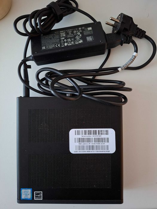 Компютър HP EliteDesk 800 G4 Desktop Mini (DM) 65W