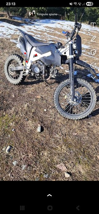 Cross 125cc 4t  motor în 4 trepte