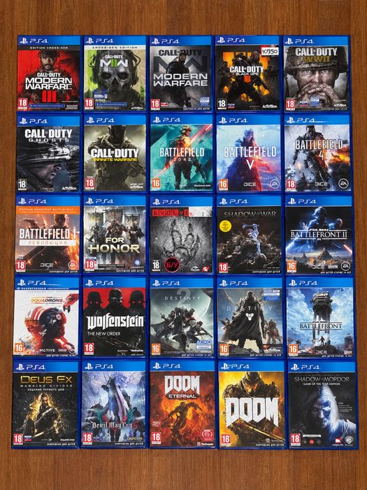 Игры на Ps4 / Ps5 низкая цена!