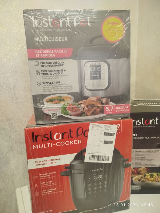 Мультиварка скороварка instant pot