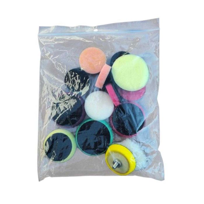 Полирмашина акумулаторна 80W, 12V, 2x2Ah, с аксесоари, в куфар