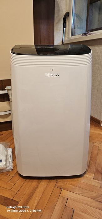 Мобилен климатик Tesla TTMYW-12CHW, 12000 BTU, Клас А, Wi-Fi, Нов !