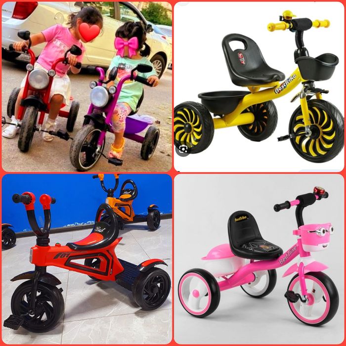 Большой ассортимент детских велосипедов