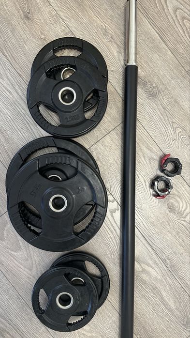 Haltera Fitforce pentru 2 maini Sportisimo