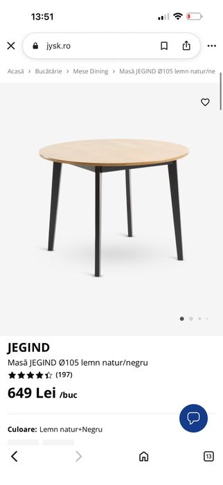 Masa in stare buna !