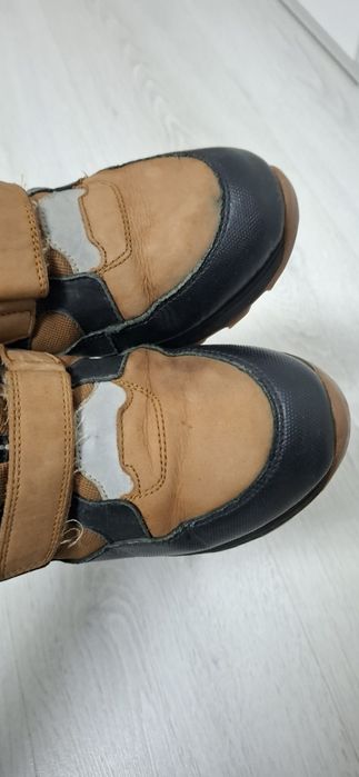 Ghete băieți, piele naturala