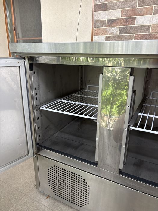 Masa rece inox cu 3 usi Canmac THS903