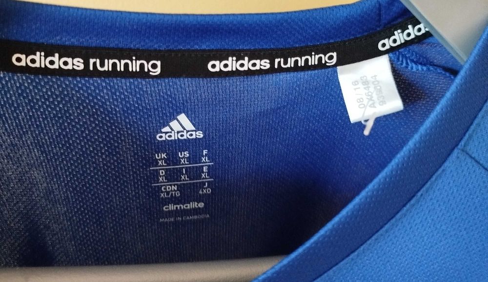 бързосъхнеща блуза- Adidas- Runing- Climalite- Respons