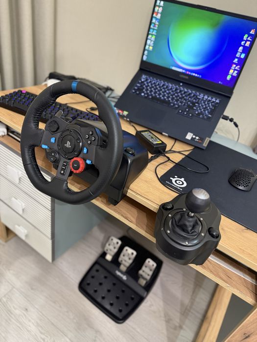Logitech g29 с КПП