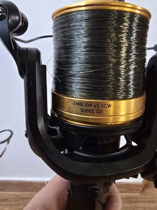 Set lansete pt distanta,prologic fulcrum + lansete daiwa  emblem 45 scw, 5000 qd