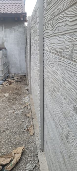 Gard placi beton