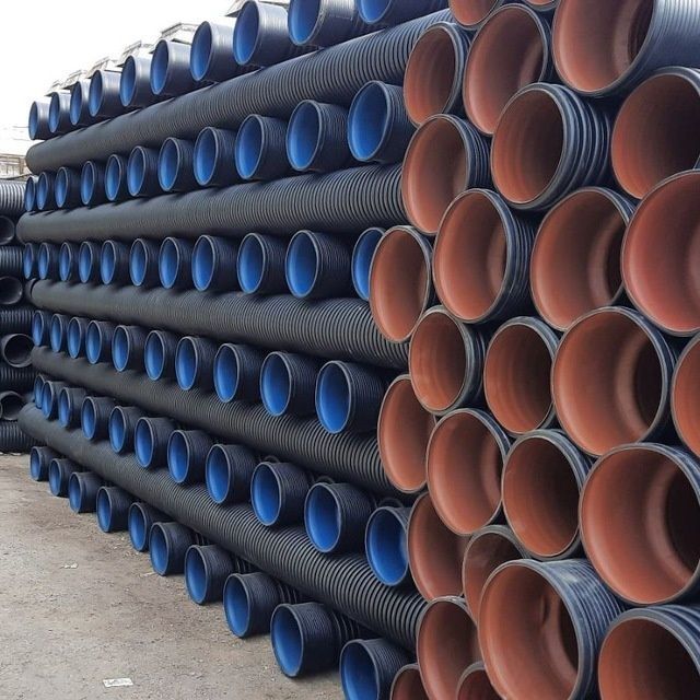 Гофра труба ПВХ ПНД канализационная пластиковые