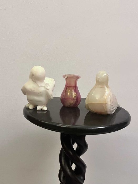 Set trei obiecte din onix si marmura bibelouri bibelou