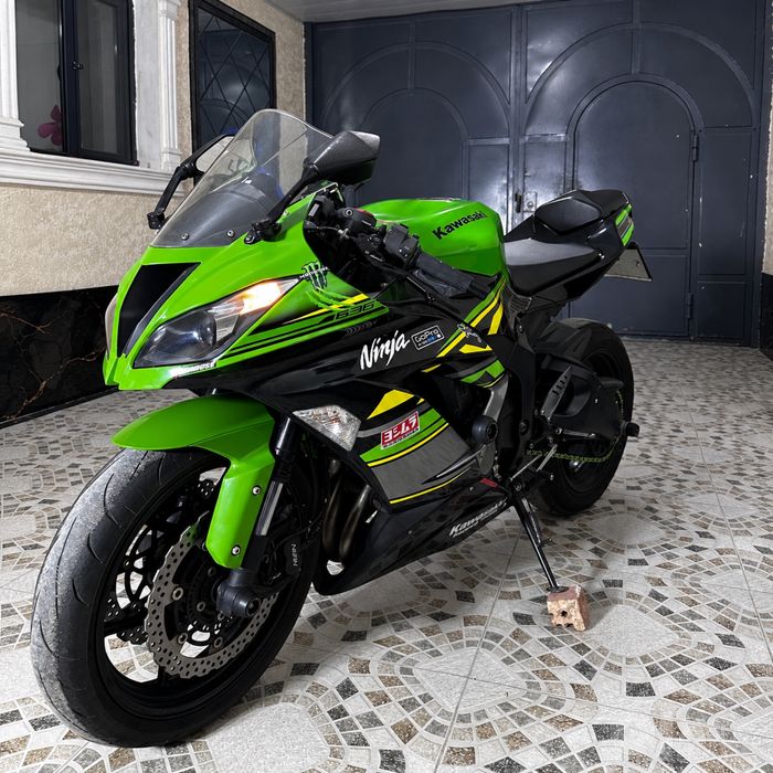 Kawasaki zx6r спортивный мотоцикл