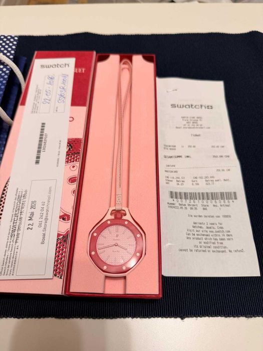 Audemars Pguet & Swatch Royal Pop Otto Rosso