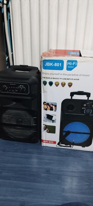 Колонка JBK-801 + микрофони