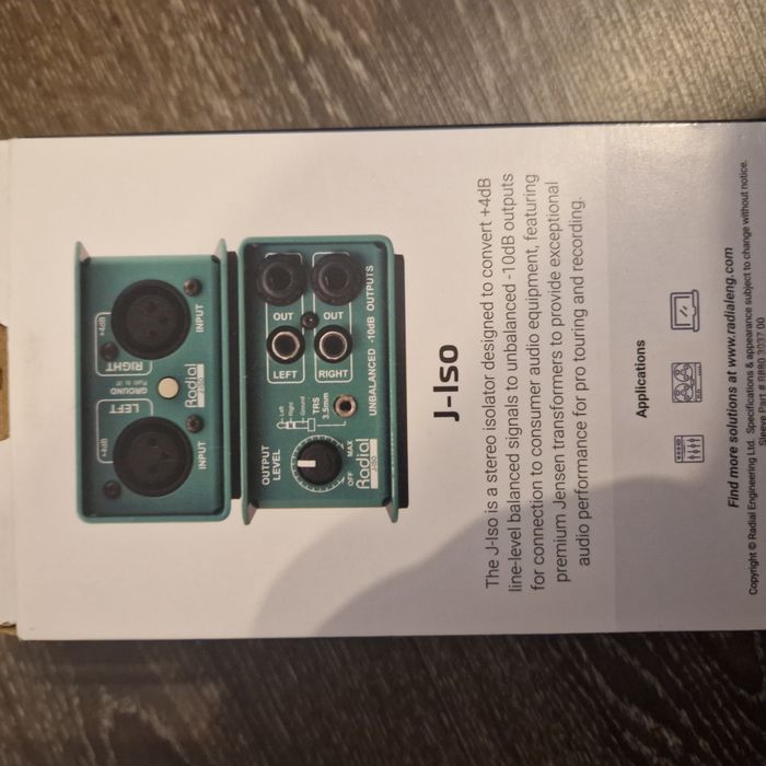 Convertor de semnal J-iso Radial