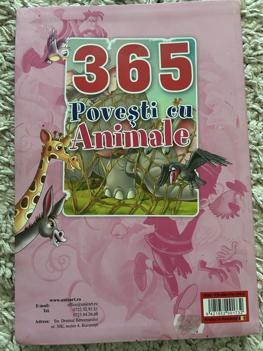 Carte 356 povesti cu animale