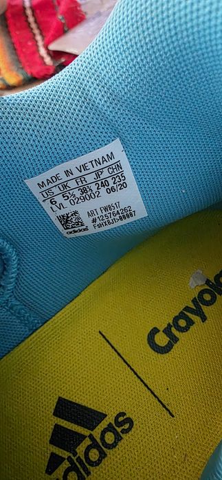 Маратонки Adidas Crayola