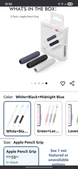 Silicone Grip Holder Apple