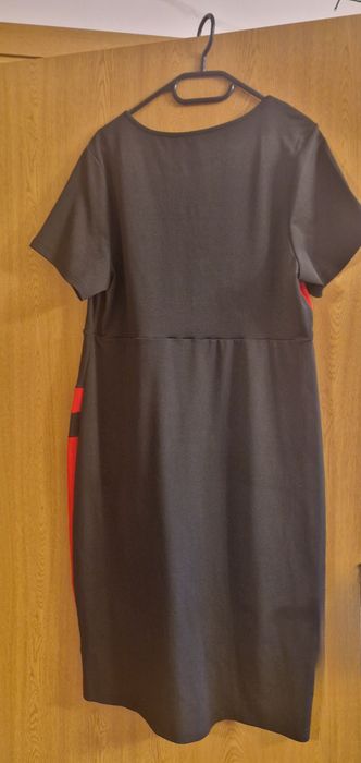 Rochie mare jerse elastic 2XL, 48-50 NOUĂ