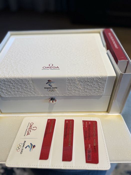 Ceas automatic Omega Seamaster Diver 300M Beijing 2022