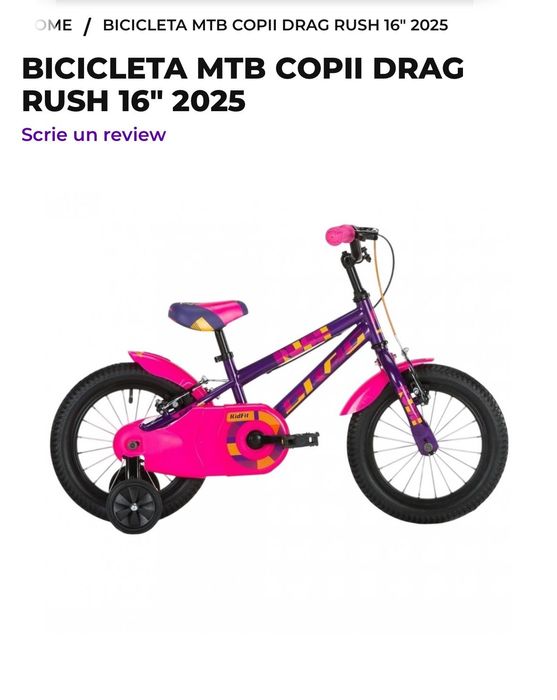 Bicicleta de copii Drag