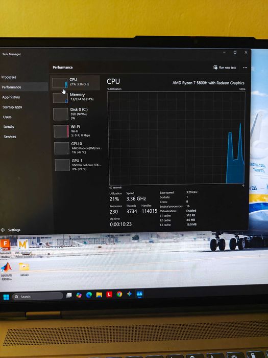 Vand/schimb Lenovo RTX 3060 ThinkBook 24GB RAM – Laptop Gaming