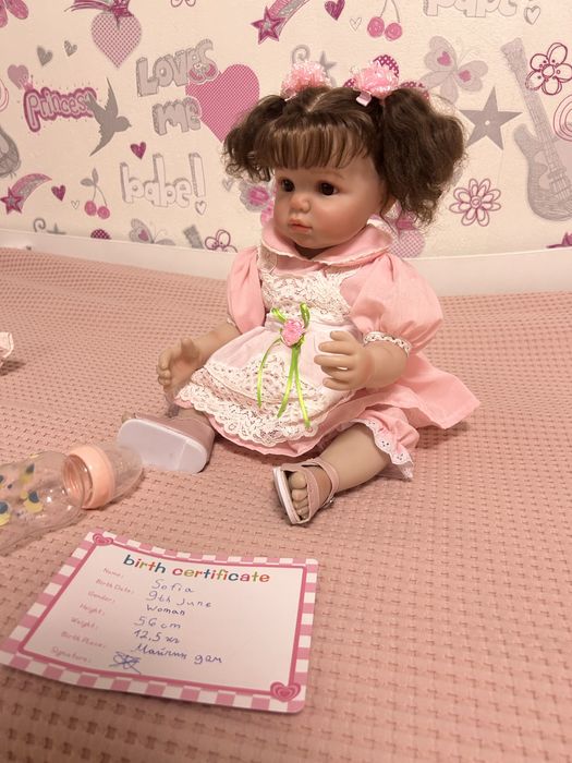 Красива, реалистична кукла reborn
