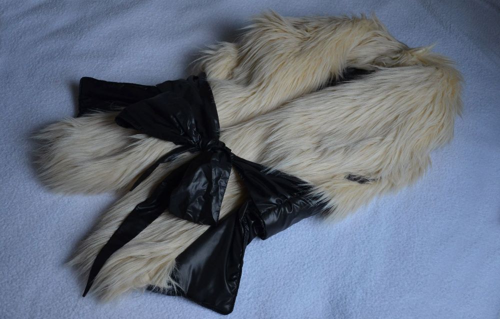 Промоция! Нов бутиков дамски елек с косъм