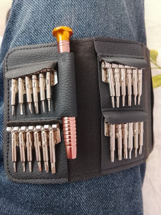 Набор мини-отвёрок с насадками (25в1)