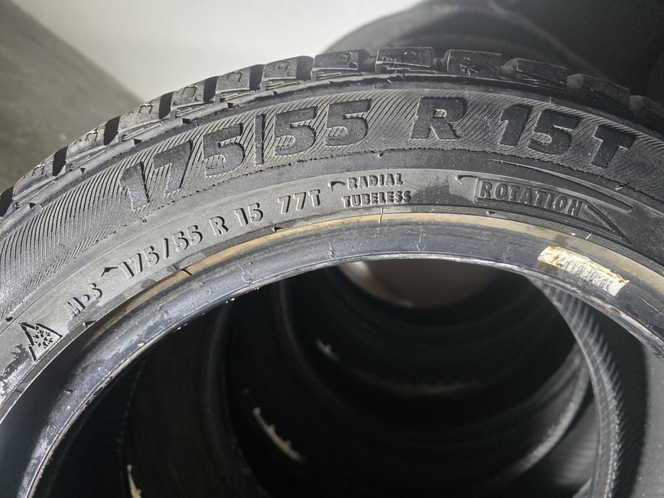 Vand set 4 anvelope SMART  ForTwo, Iarna , stare buna