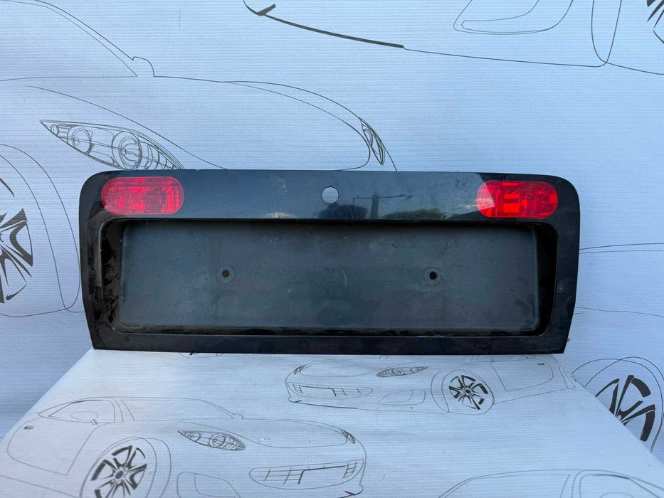 Suport Număr Înmatriculare Haion cu Lămpi Ceață Audi A6 C5 Allroad 2002 / 1999-2005 / Cod OEM 4B9945695M (4B2)