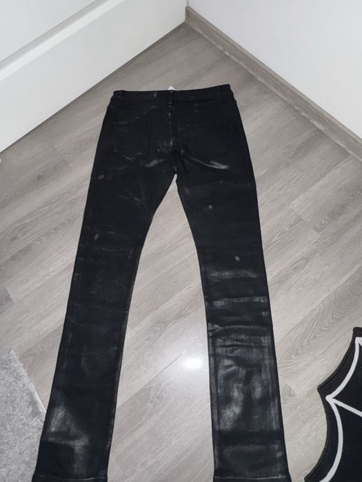 Rick owens waxed jeans
