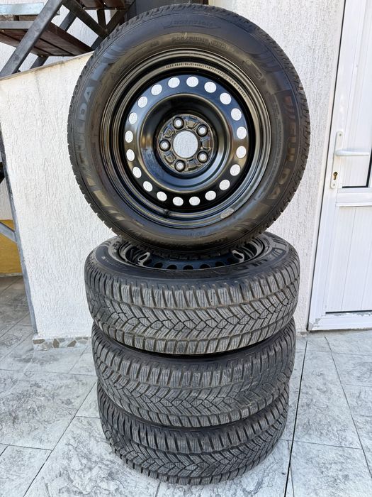 Set roti 205/60 R16 Fulda DOT 3324 + jante 16 5x114.3 Hyundai Kia