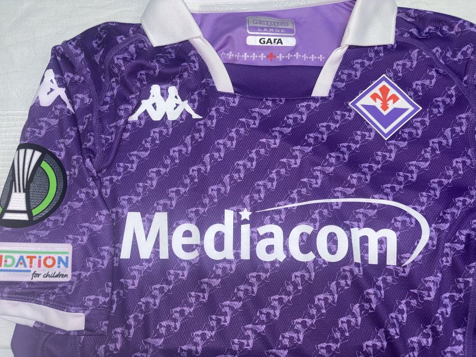 Tricou original de joc cu autograf Arthur Melo - ACF Fiorentina