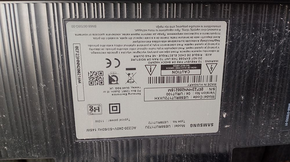 Piese tv samsung ue58ru7172u - backlight ars