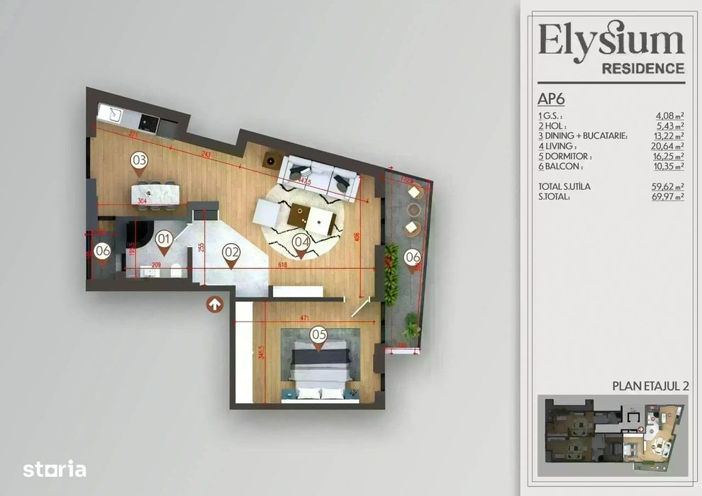 Apartament cu 2 camere  I Bucur Obor I Finisaje Premium | Metrou |