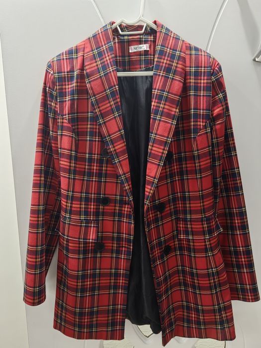 Дамско Сако  карирано