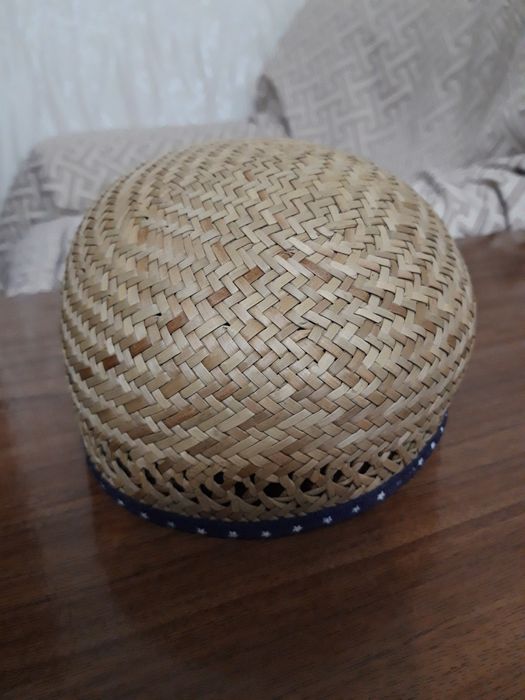 Кепка мальчиковая,  соломенная