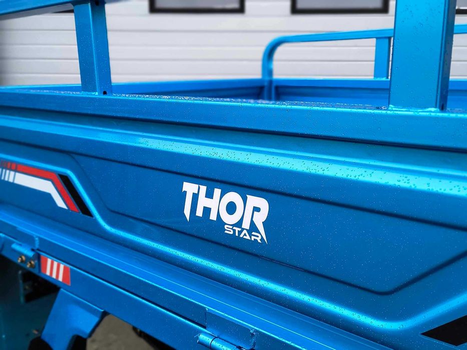 THOR STAR albastru triciclu electric cu CIV,FARA PERMIS nou Agramix