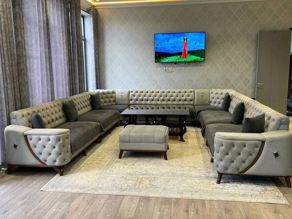 Диван уголок мягкая мебель б/у Devan Ташкент