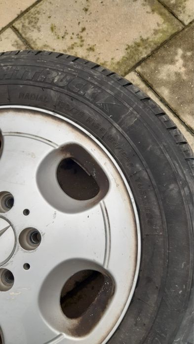 Jante aluminiu cu anvelope Mercedes Vito 195/70 R15
