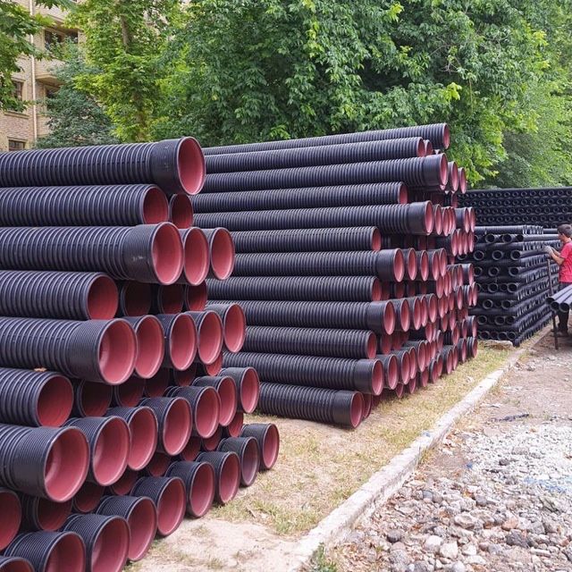 Гофра труба гофрированная полиэтилен трубы ПВХ ПНД шланг gofra truba