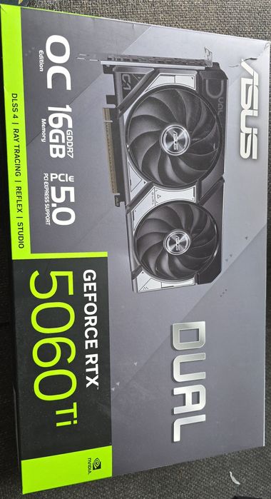 Placa Video VGA Nvidia ASUS GeForce RTX 5060Ti OC 16GB GDDR7 128bit open box 5060 ti