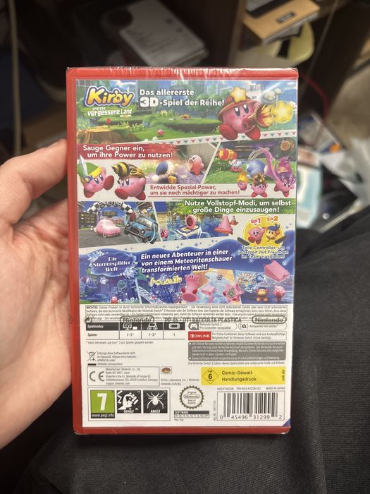Joc Nintendo Switch 2 Kirby and the Forgotten Land Nou