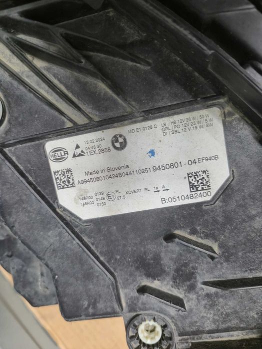 Far stanga BMW Seria 3 G20 G21 Facelift An 2022 - 2025 Cod 9450801 / 9450801-04